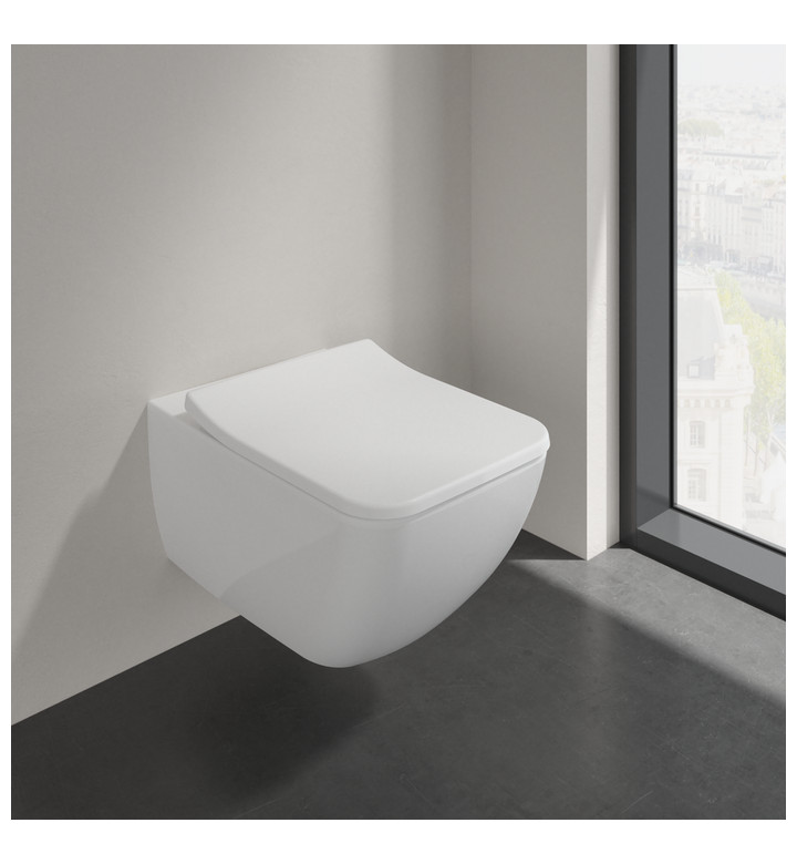 Комплект за WC Venticello, 375x560x330mm тоал.чиния 4611R001, Direct Flush + сед.заб.пад. 9M79S101