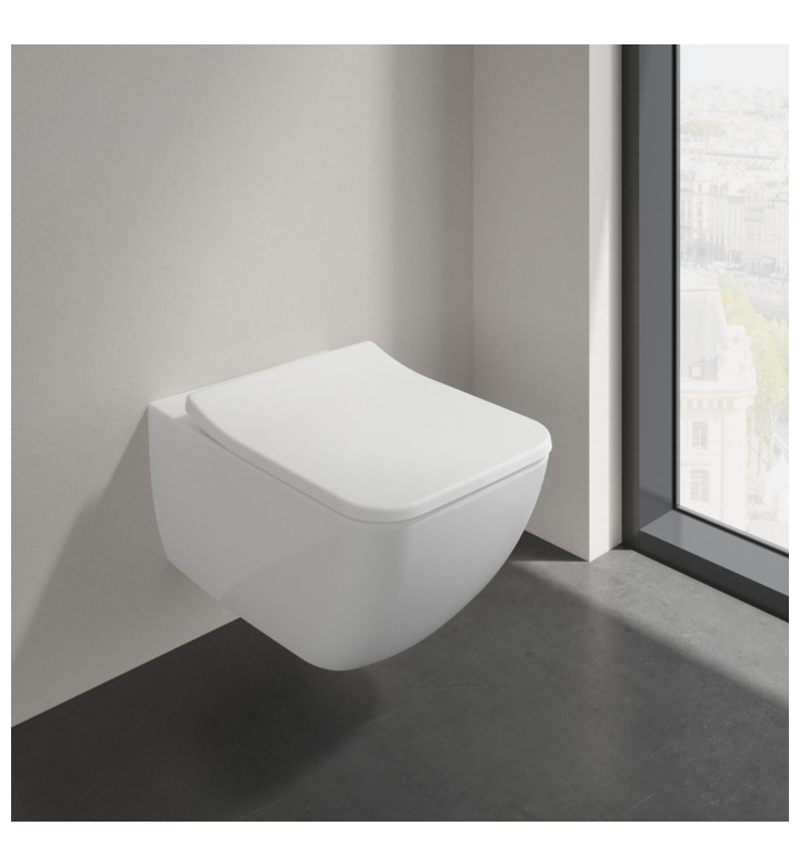 Тоалетна чиния Venticello, Direct Flush, Alpine White