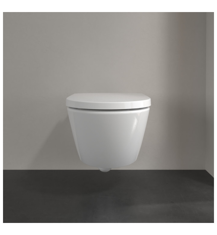 Комплект за WC Subway 3.0, 370 х 560 х 360 mm, тоалтна чиния Twist Flush Ceramic Plus + седалка забавено падане, alpin white
