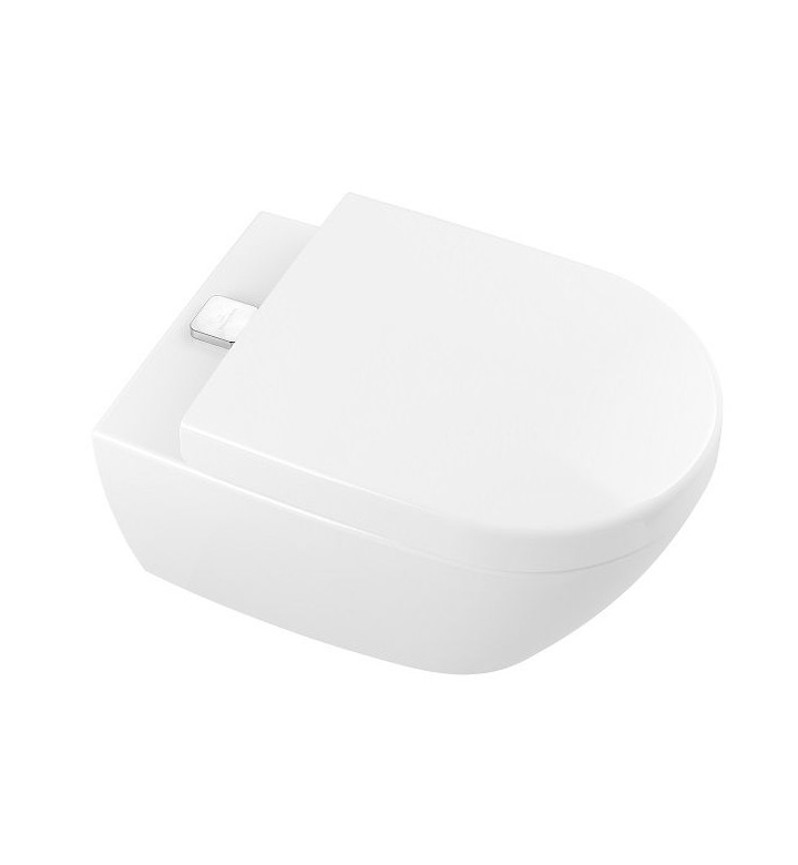 Тоалетна чиния Subway 2.0, Washdown 370 х 560 х 365 mm, ViFresh AntiBac Ceramic Plus, alpin white