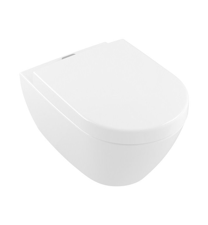 Тоалетна чиния Subway 2.0, Washdown 370 х 560 х 365 mm, ViFresh AntiBac Ceramic Plus, alpin white