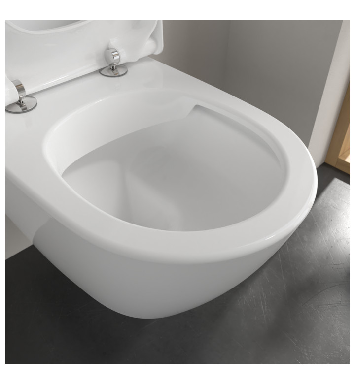 Тоалетна чиния WWC Subway 2.0, 370 х 560 х 365 mm, Direct Flush, Vi Fresh, алпин бял