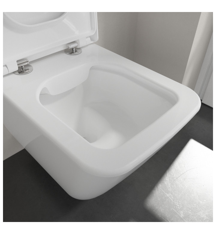 Тоалетна чиния WWC Finion, 375x560x350mm, Direct Flush, Alpin white