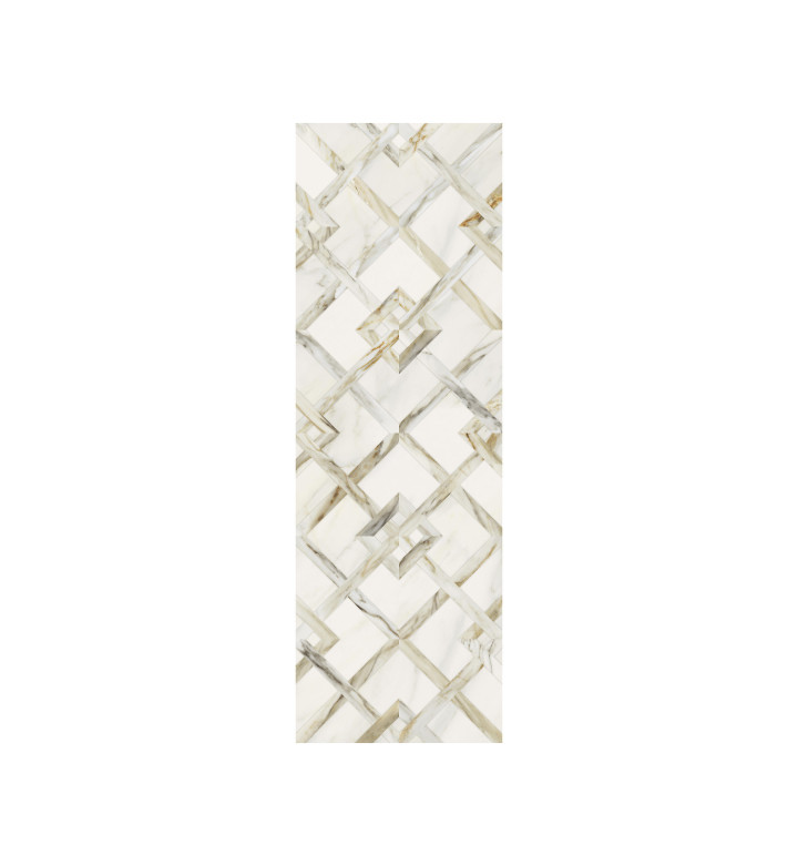 Фаянс 40x120cm, Marble Arch Decor Arctic Gold