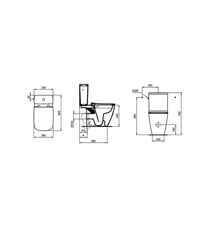 Комплект моноблок i.Life B, T534801