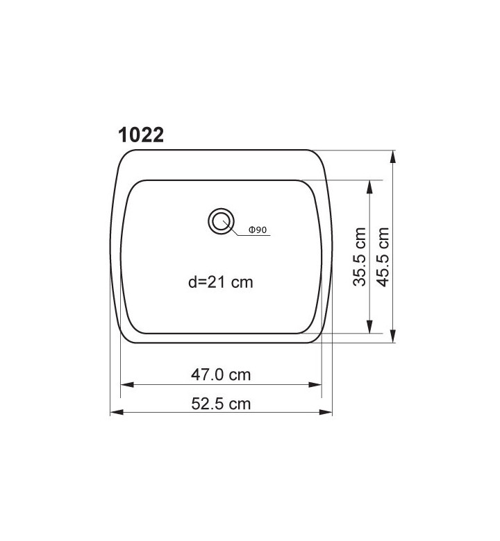 Кухненски умивалник 1022 полимермрамор