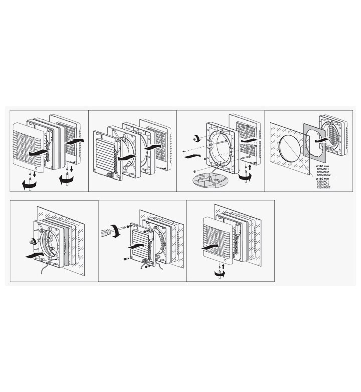 Комплект за монтаж на прозорец VENTS MAO 1