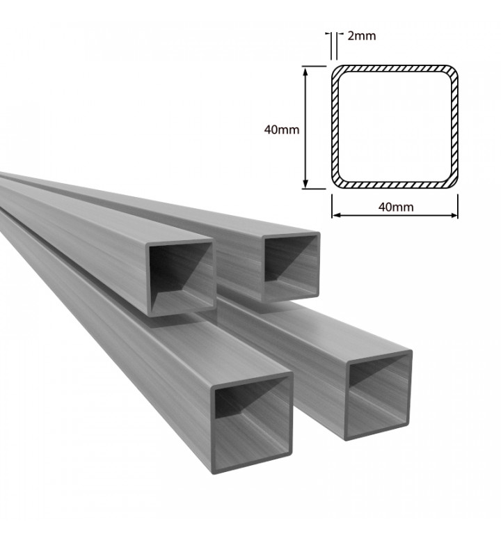 Профил тръбен 40x40x2x6000mm 4бр.