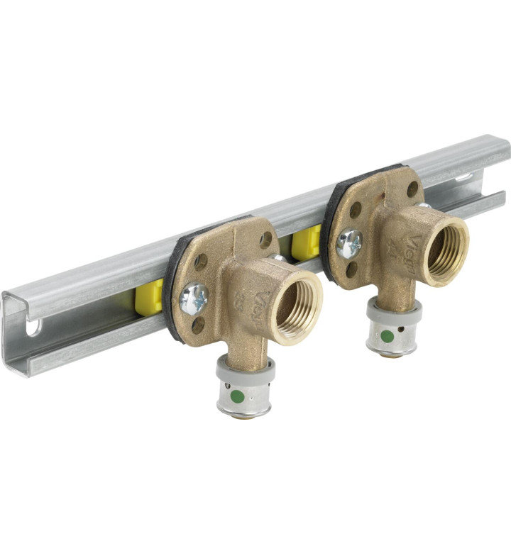 Монтажна шина със стенни колена ф 16mm х 1/2 Pexfit Pro