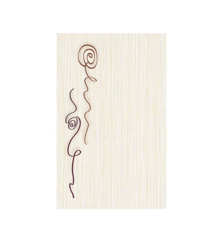 Декор 25x40 cm Lena Spiral Beige