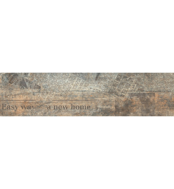 Декор гранитогрес 15х60 cm AntiqueWoodRust