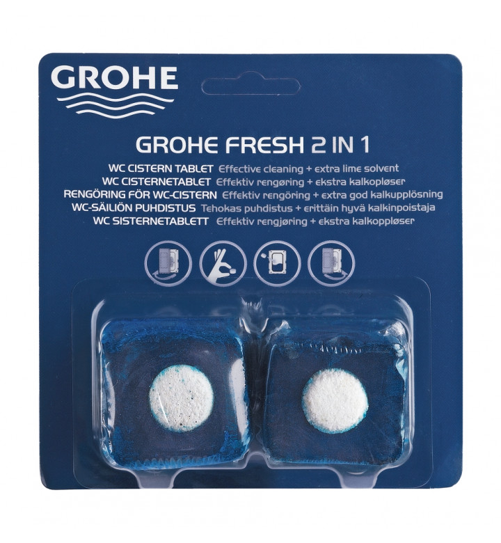 Таблетки Grohe Fresh 2 в 1, 50 g - 2 бр.