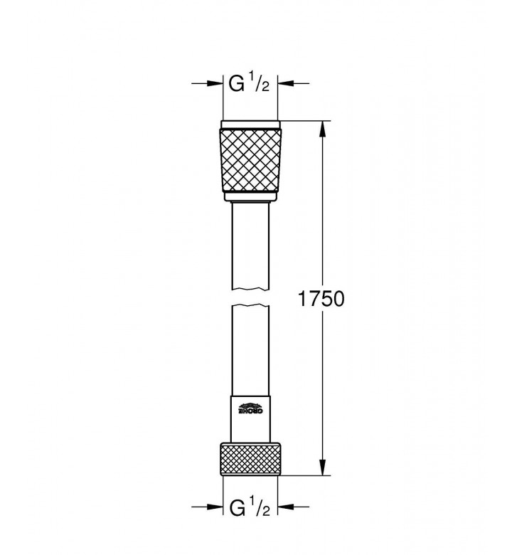 Шлаух за душ Relexaflex - 1.75 m