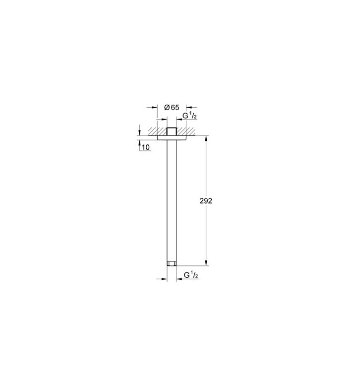 Рамо за душ Rainshower 292 mm