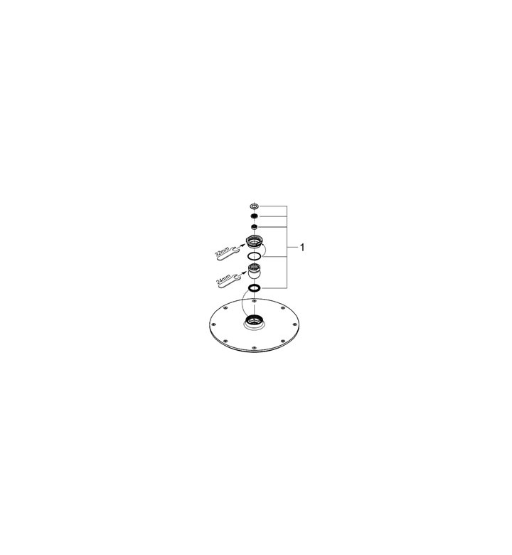 Душ глава Rainshower Cosmopolitan 210