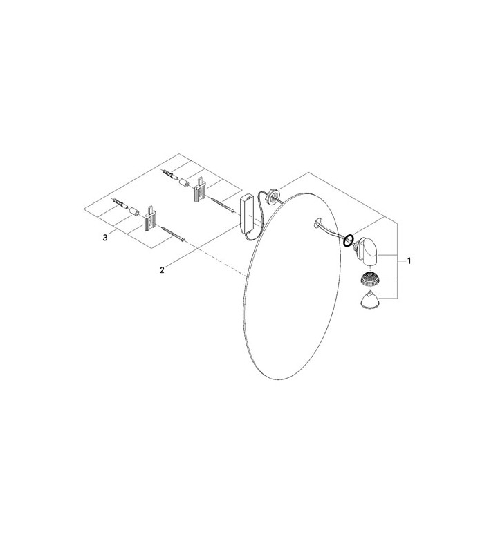 Огледало Taron 375 x 600 mm