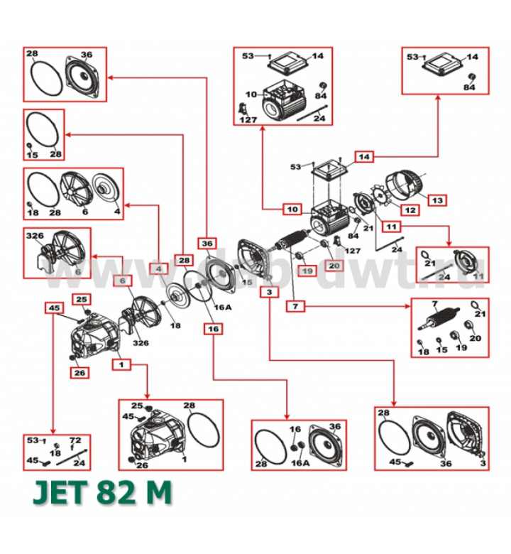 Центробежна помпа JET 82 M