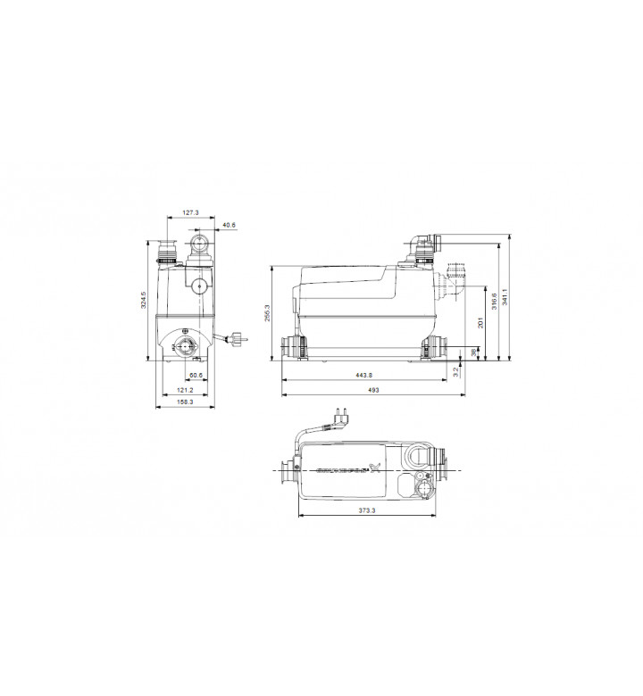 Помпа SOLOLIFT2 C - 3