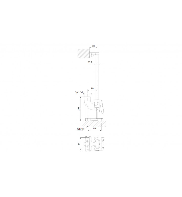 Куплираща система за SEG 1 1/2 "