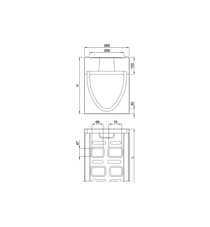 Monoblock улей RD200V200