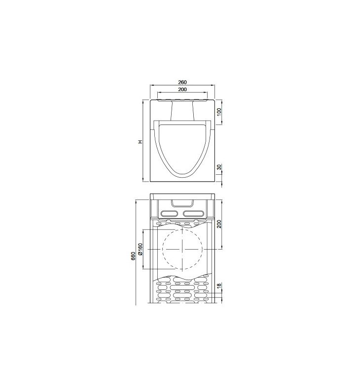 Monoblock резервен елемент RD 200V01