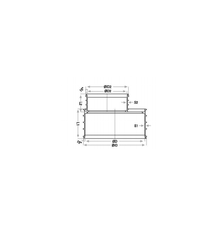 Редукция Triplex ф 400-250