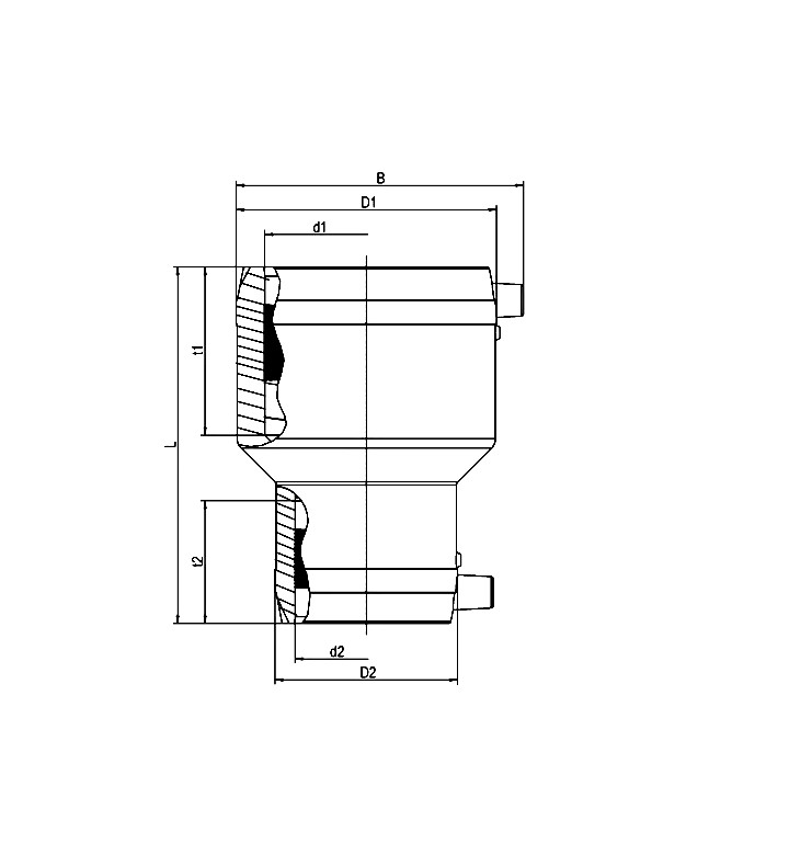 Редукция PE електрозаваръчна ф 90/63 mm Frialen