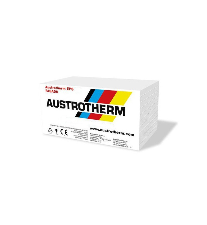 Топлоизолационна плоча Austrotherm EPS 70/A15 1000x500x20 mm