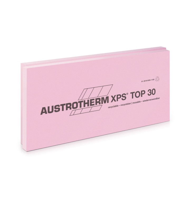 XPS TOP изолация 1250 х 600 х 100 mm AUSTROTHERM