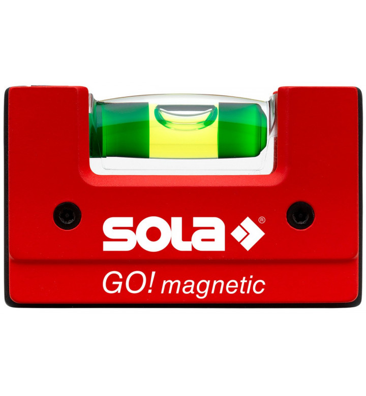 Нивелир GO magnetic, компактен с магнит 65 mm