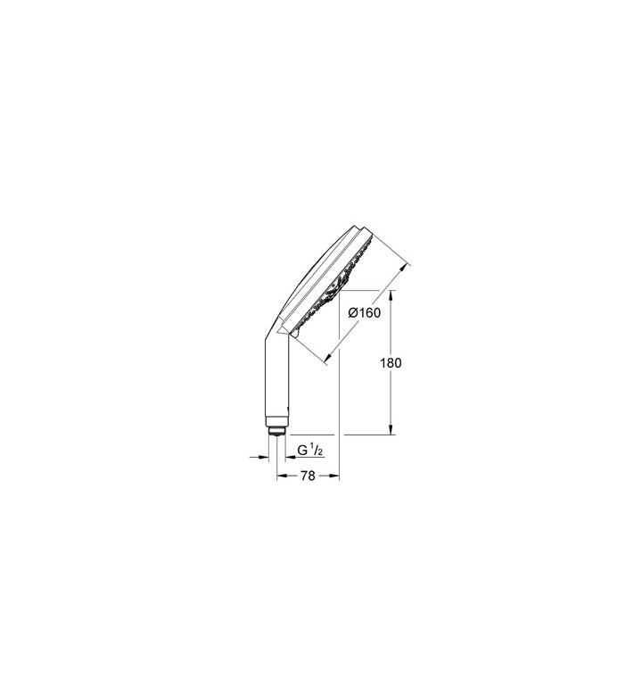 Душ ръчен Rainshower Cosmopolitan 160