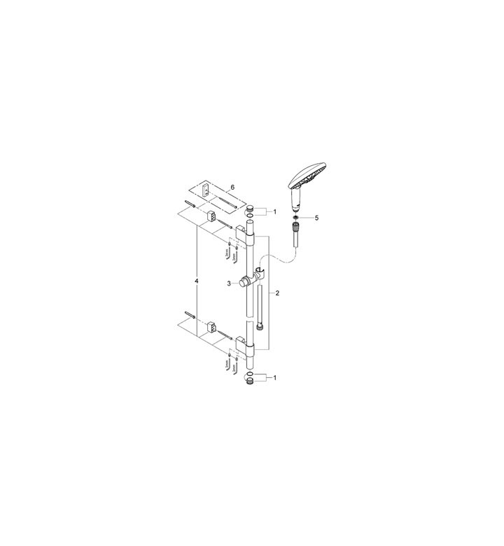 Душ система Rainshower Classic 160 с 4 струи