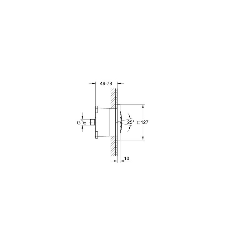 Душ страничен Rainshower F-Series 5