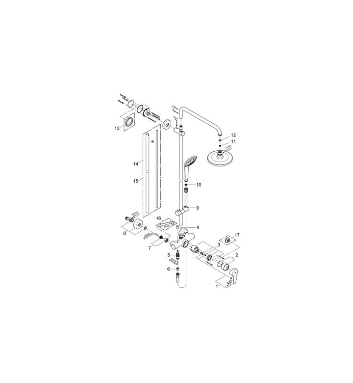 Душ система Euphoria System 180