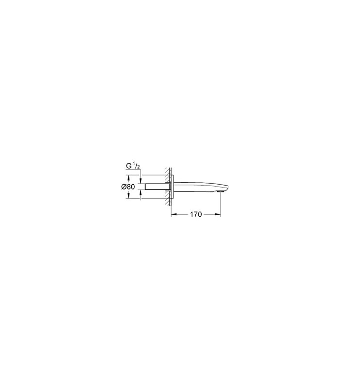 Чучур 170mm Eurostyle Cosmopolitan