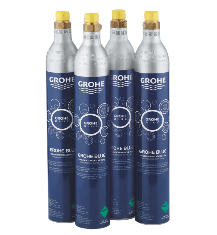 CO2 Бутилки GROHE Blue Starter kit, 4 x 425 g