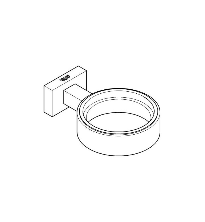 Поставка за чаша/сапунера/дозатор Essentials Cube