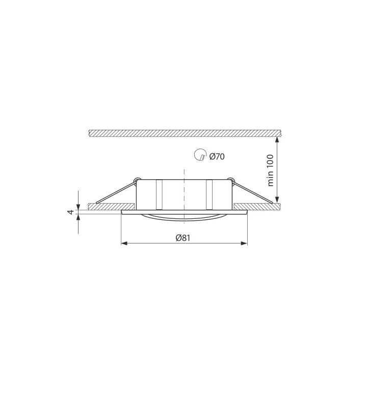 Двуцветна луна LED SL 515 SN/N RILA