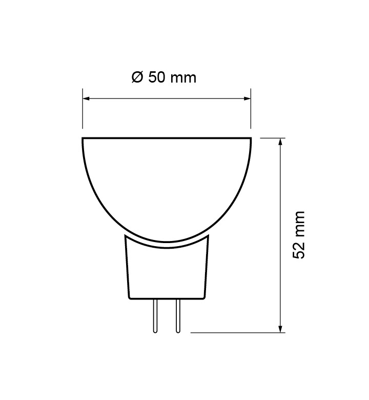 Луничка LED 4W MR16 4200K 220V неутрална