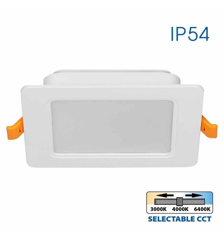 LED луна KAPI 9W, 230V, 3000K-4000K-6400K, IP54, CCT DIP-switch