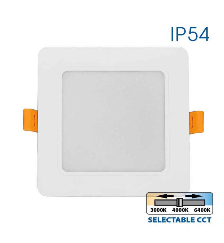 LED луна KAPI 9W, 230V, 3000K-4000K-6400K, IP54, CCT DIP-switch