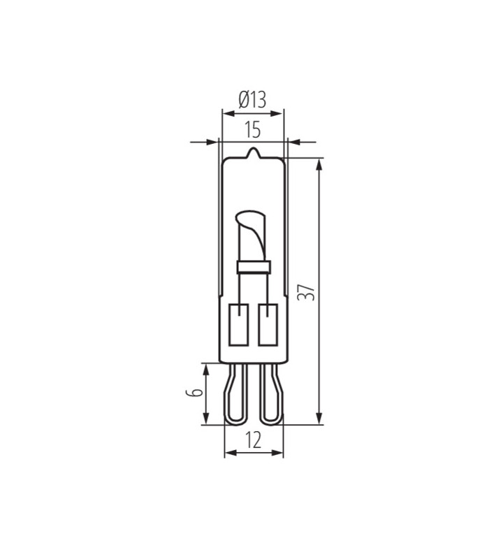 Крушка халогенна G9 48W