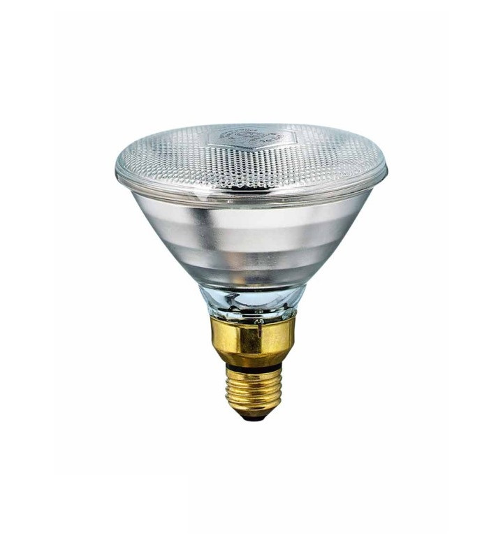 Philips инфрачервена лампа PAR38 100W/E27 прозрачна