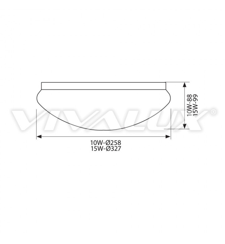 Осветително тяло LED Chiara 15W CL-4000