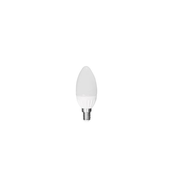 Крушка LED LC4E1427  конус топла светлина E14 220V 4W