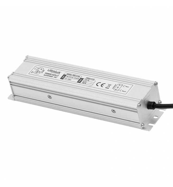 Захранване за светодиодна лента, 12V, 100W, IP67