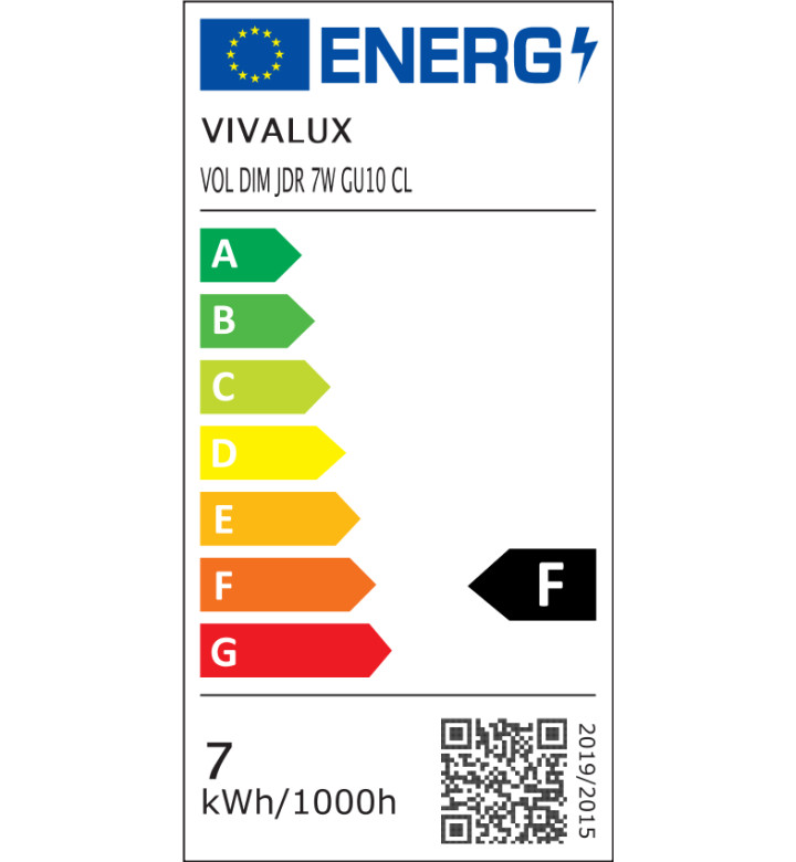 Димируема LED лампа VOLUX 7W 560lm GU10 4000K 5065