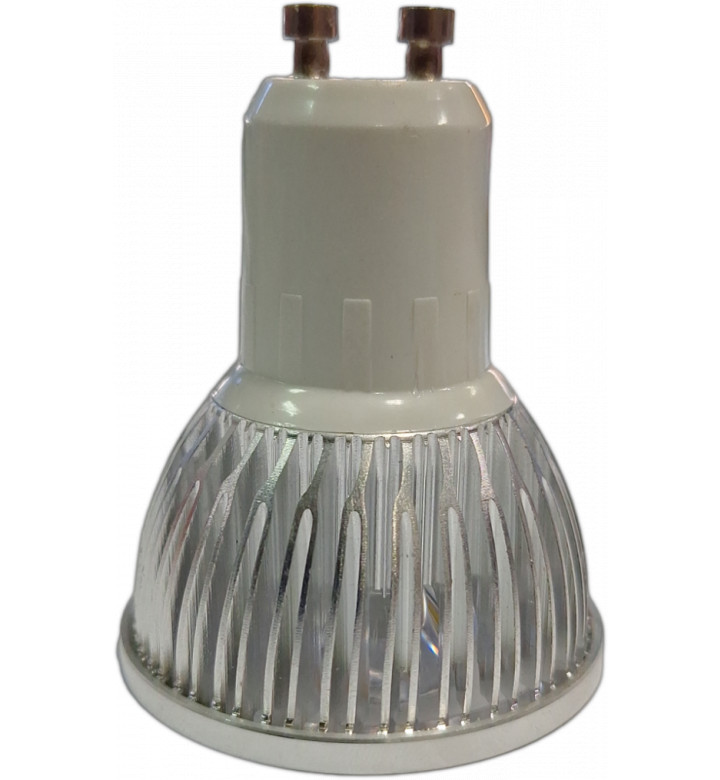 Крушка LED GU10/4, 1W, 220V топло бяла