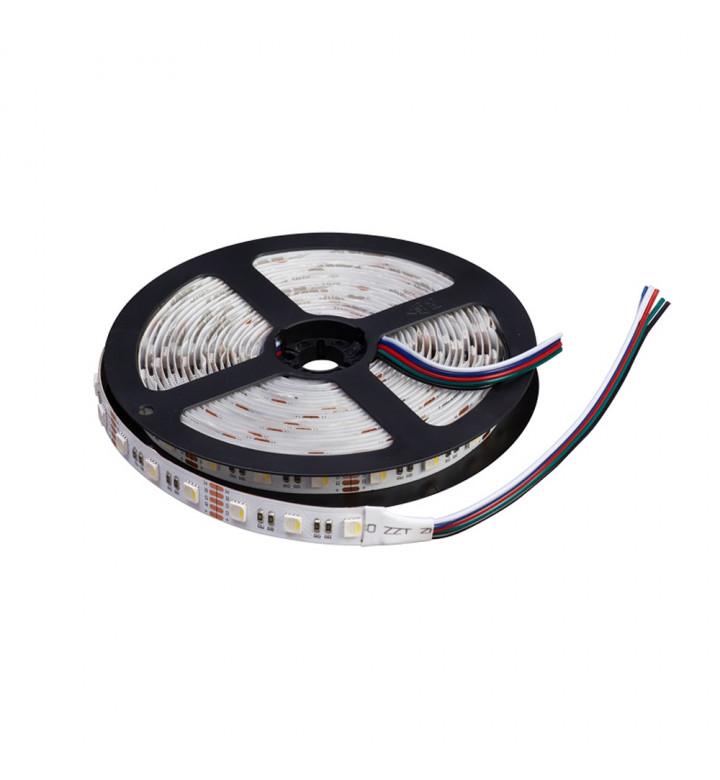 LED лента, RGB+бяла, 12V, 14.4W / m