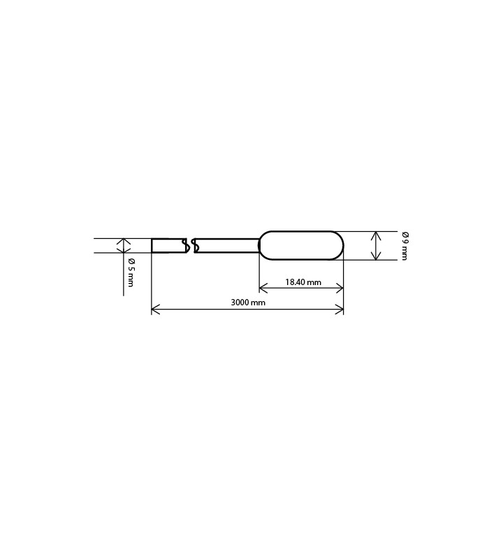 Подов сензор 3 m FS300